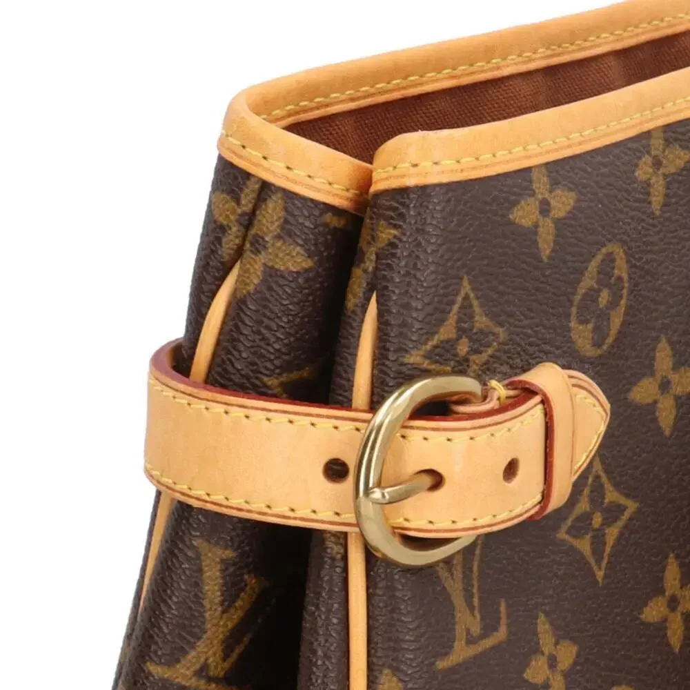 LOUIS VUITTON Brown Monogram Canvas Tote Bag